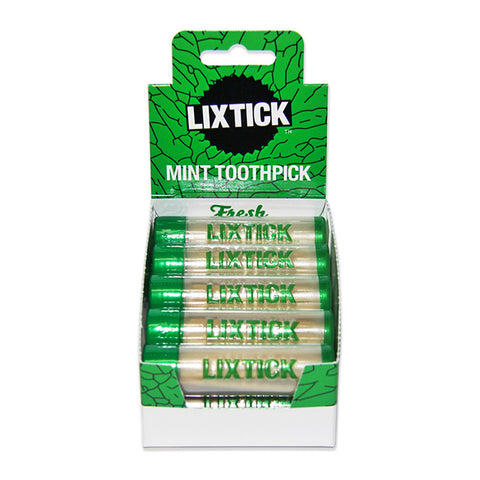 LIXTICK MINT TOOTHPICK BOX/10 TUBES - Five Gold Shop - 1