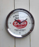 Wall Clock - Diner / Chrome - Five Gold Shop - 1