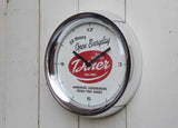 Wall Clock - Diner / Chrome - Five Gold Shop - 2