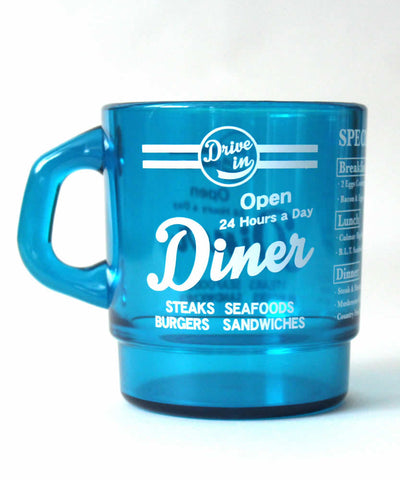 Diner's Mug - Blue - Five Gold Shop - 1