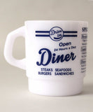 Diner's Mug - Milky Blue - Five Gold Shop - 1