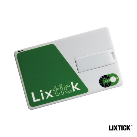LIXTICK USB MEMORY CARD 8GB – IC CARD (GREEN) - Five Gold Shop - 1